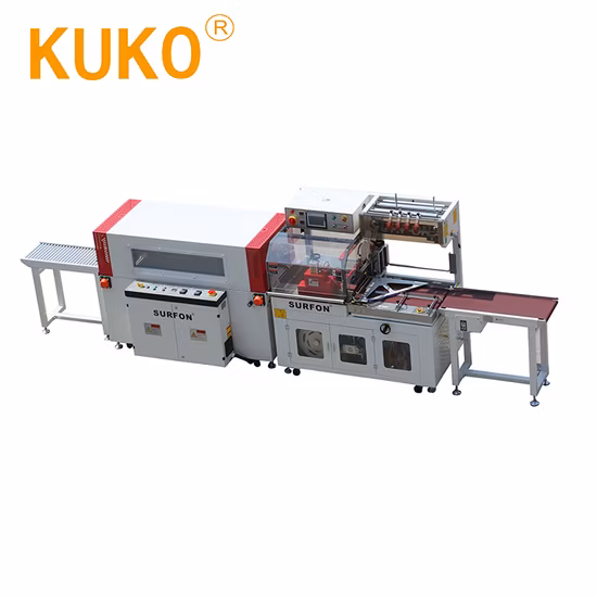 Automatic Carton Box Thermal Shrink Packaging POF Shrink Film Machine