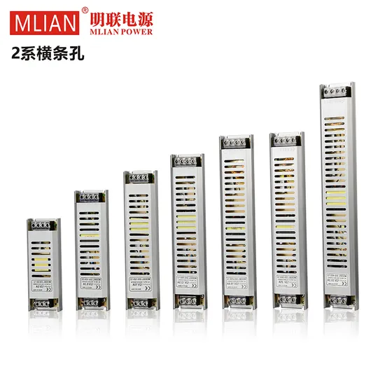 Super Slim LED Power Supply Indoor 60W 100W 200W 300W 400W for LED Strips Driver 12V 24V Switching Power Supply 