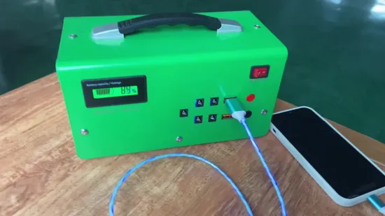 Outdoor Waterproof Portable Storage Emergency Lithium Battery Power Supply 