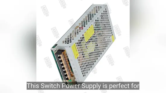 China Factory 12V 15A 180W Switch Power Supply with AC to DC for CCTV Camera / LED Light/Security Monitoring 