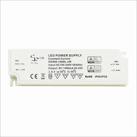 50W UL TUV CCC CE Dimmable Constant Current LED Lighting Drivers with SCP Ocp Ovp Otp 